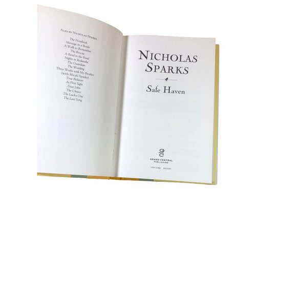 Nicholas Sparks Hardcover Book Set Of 3: The Guardian Safe Haven The Last Song - Picture 10 of 16
